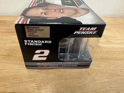 Action Racing Collectables 1:24 Brad Keselowski #2 Miller Lite Patriotic 2018 Fusion 1 of 529