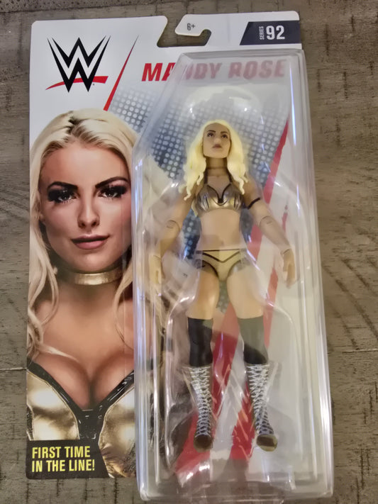 WWE Basic Series 92 MANDY ROSE First Time In The Line New In Box 2018 Mattel - House of Cars Virginia