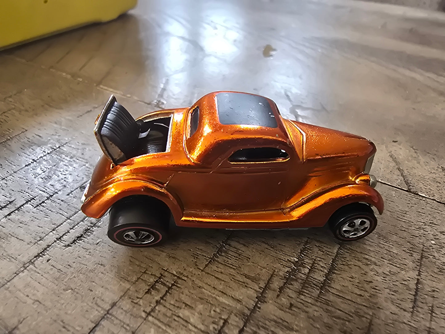 TOUGH!  1969 Hot Wheels Redline Classic '36 Ford Coupe US ORANGE 🍊 Near Mint - House of Cars Virginia