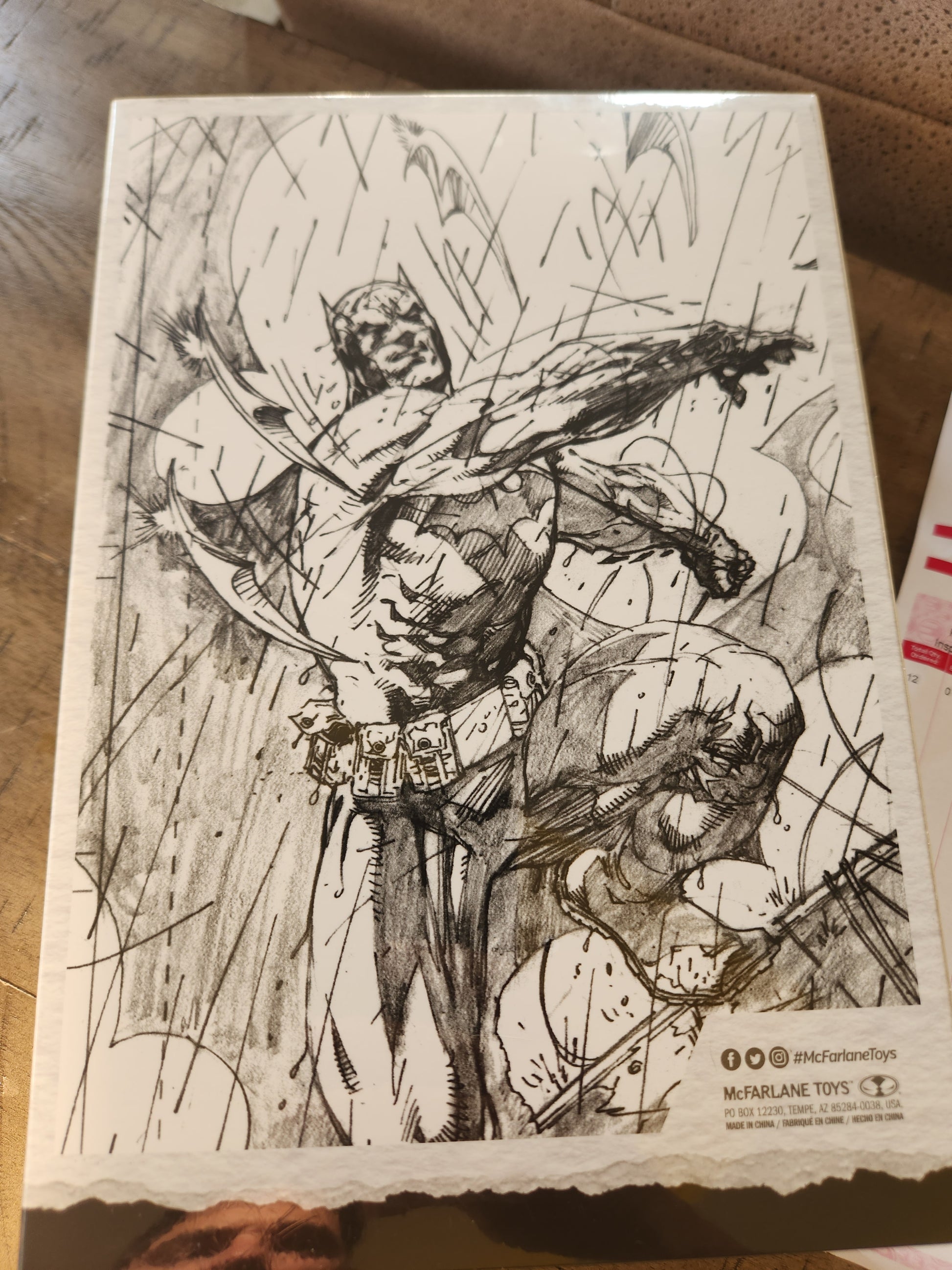 DC Multiverse Batman Hush Sketch Gold Label 7-Inch Scale Action Figure - House of Cars Virginia