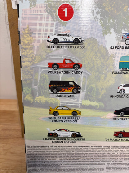 Hot Wheels 2023 Boulevard 25 Car Set w/ Original Shipping Box