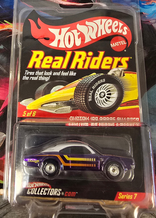 Hot Wheels Real Riders Custom '69 Dodge Charger
