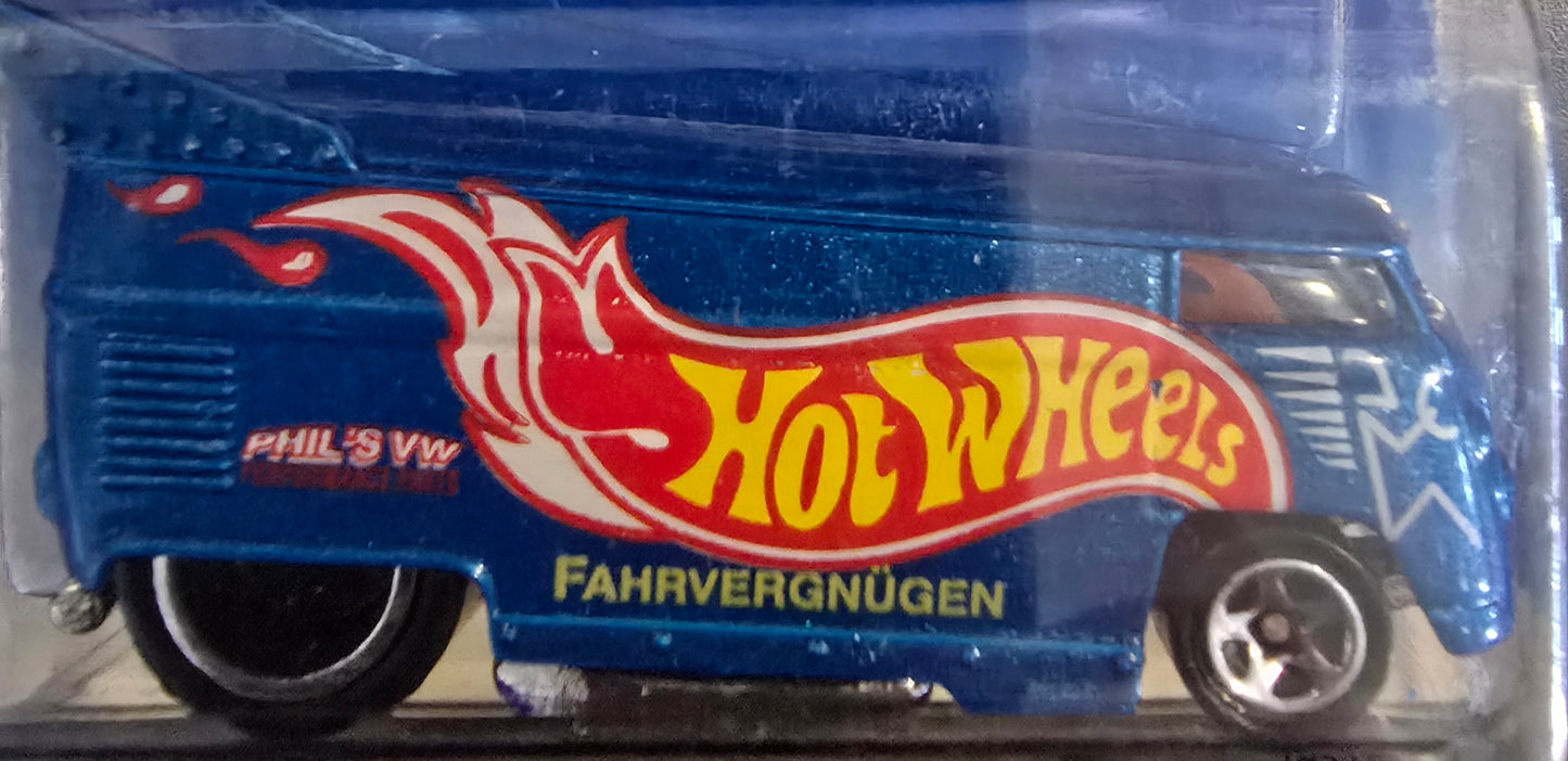 Hot Wheels 1996 First Edition VW Bus w/case