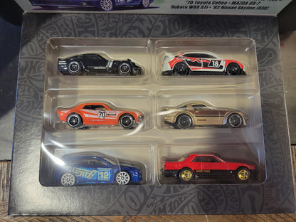 Hot Wheels Japanese 6-pack
