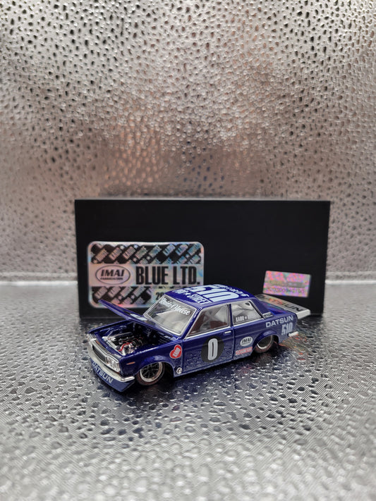 Kaido House BLUE LTD Datsun 510 Pro Street KaidoHouse.com Exclusive #207/300 - House of Cars Virginia