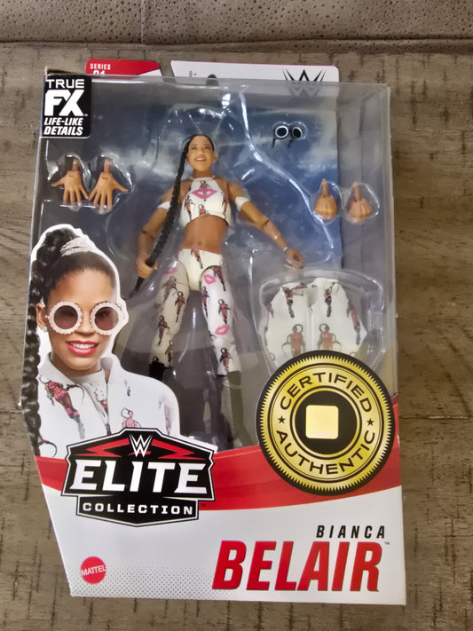 WWE Wrestling Elite Series 81 BIANCA BELAIR Action Figure Life Like details - House of Cars Virginia
