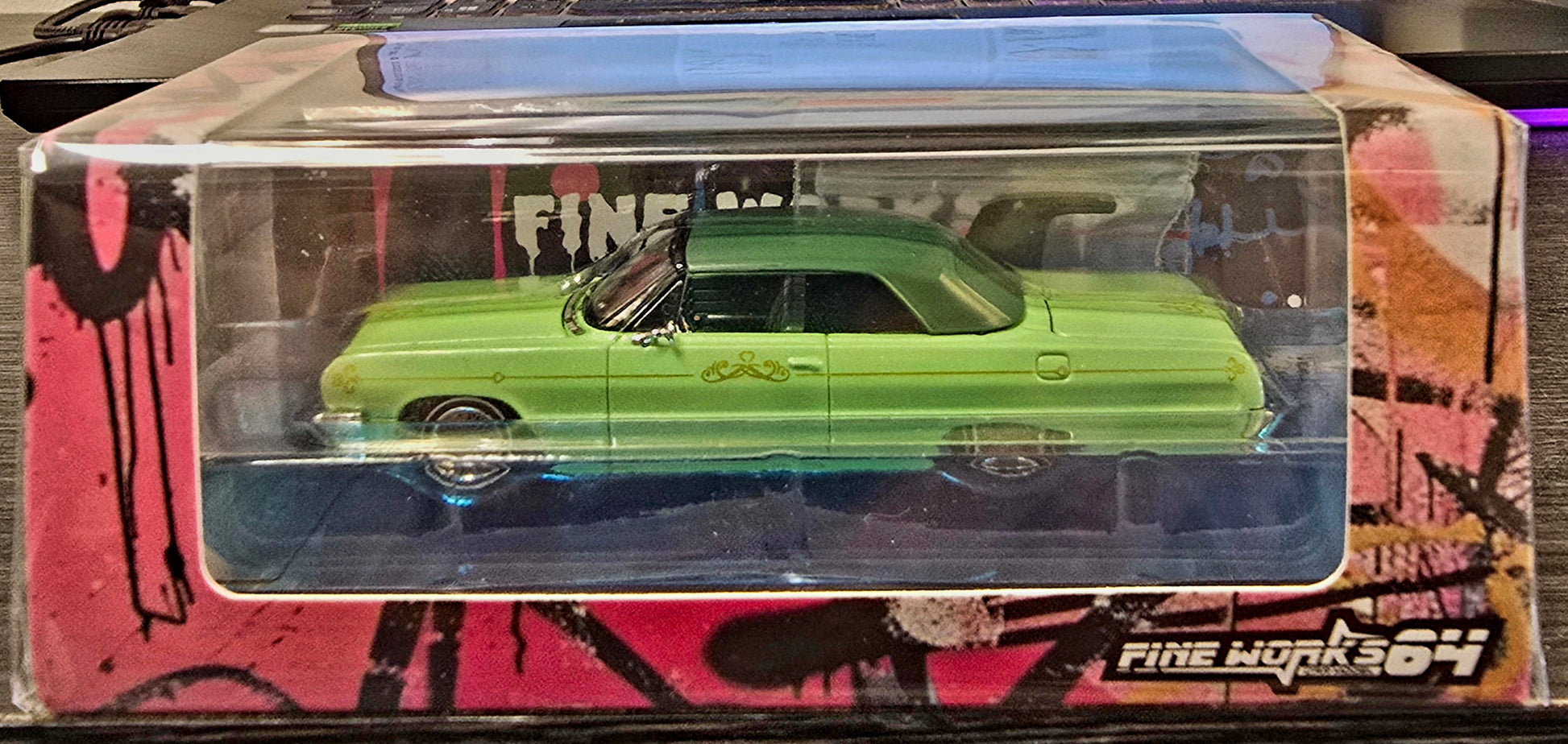 Fine Work64 International Diecast Impala (green) - House of Cars Virginia