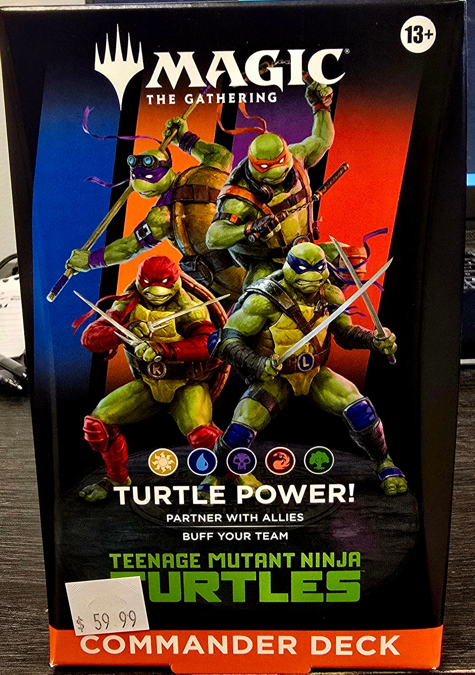 Magic The Gathering Teenage Mutant Ninja Turtles Commander Deck - House of Cars Virginia