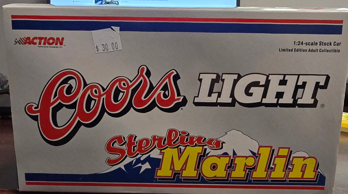 Sterling Marlin #40 Coors Light Silver Bullet 2000 Monte Cario 1/24 - House of Cars Virginia