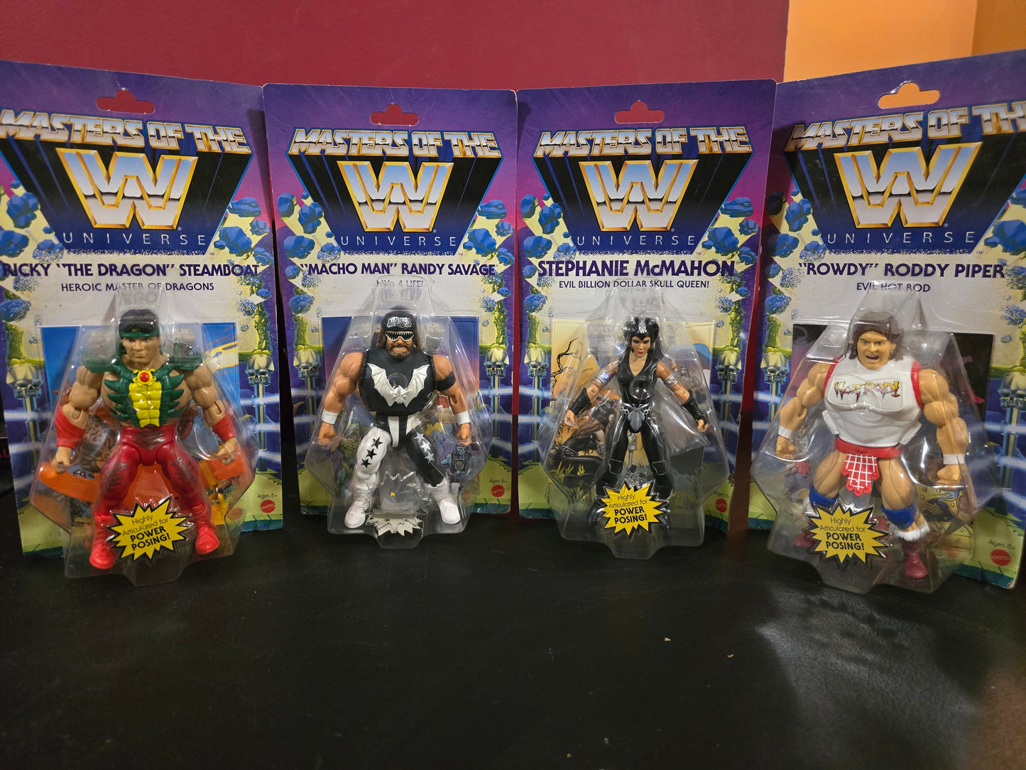 Master Of The WWE Universe: Rowdy Piper, Steph McMahon, macho man, Ricky steamboat - House of Cars Virginia