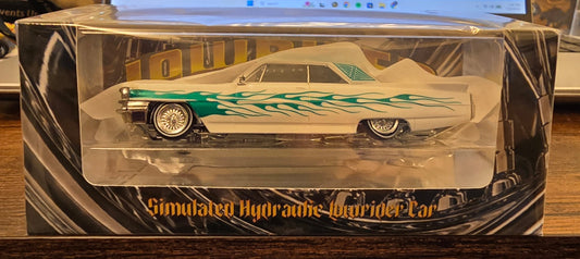 97M Cadillac Coupe DeVille-w/adjustable suspension -white international diecast