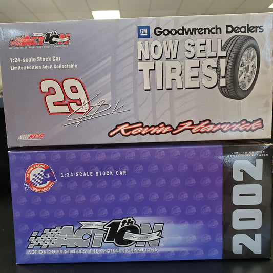 Action 2002 Monte Carlo 1:24 - Kevin Harvick #29 GM Goodwrench Service / On A Roll - House of Cars Virginia