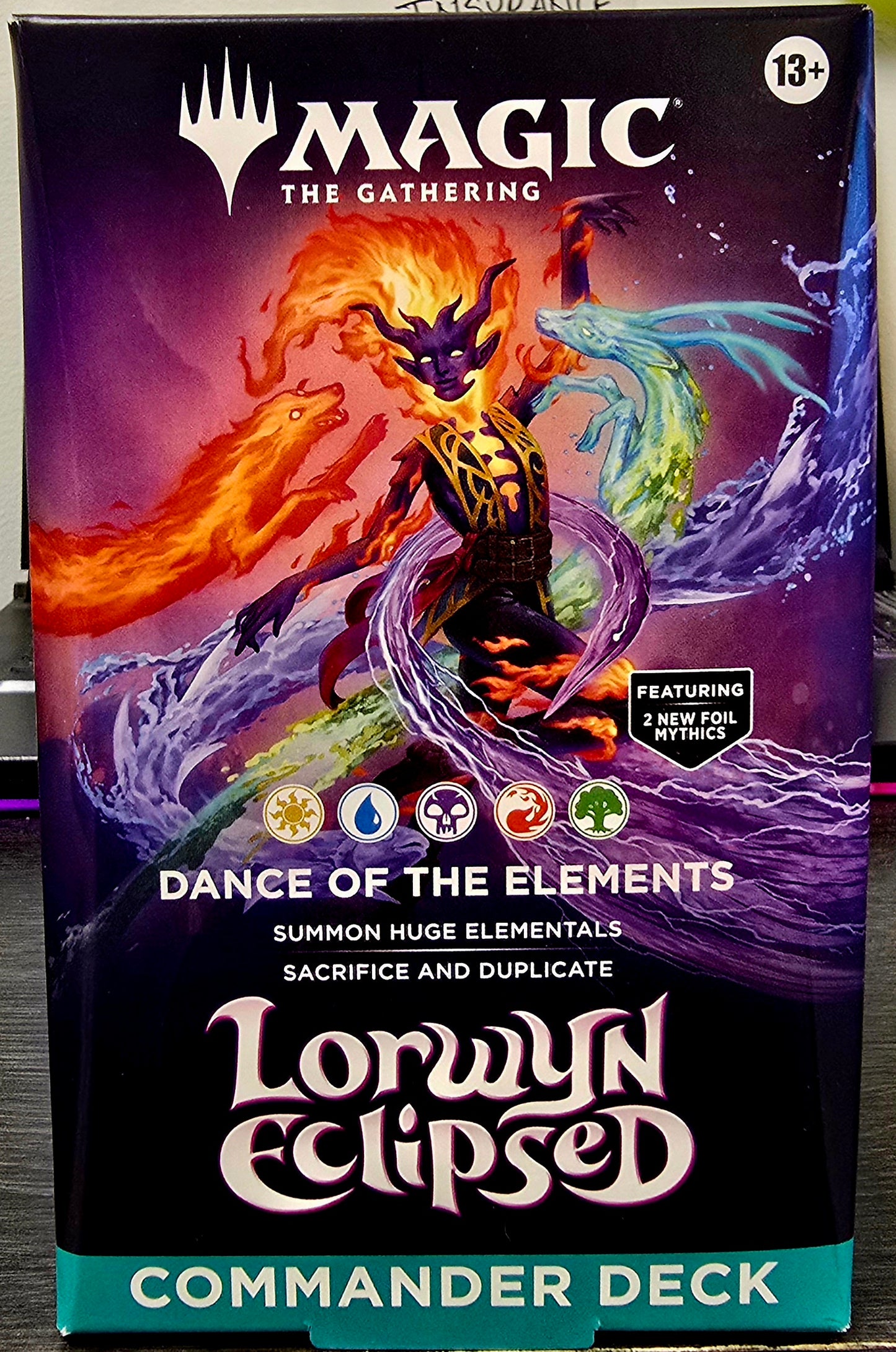 Magic The Gathering Lorwyn Eclipsed Commander Deck- Dance of the Elements - House of Cars Virginia