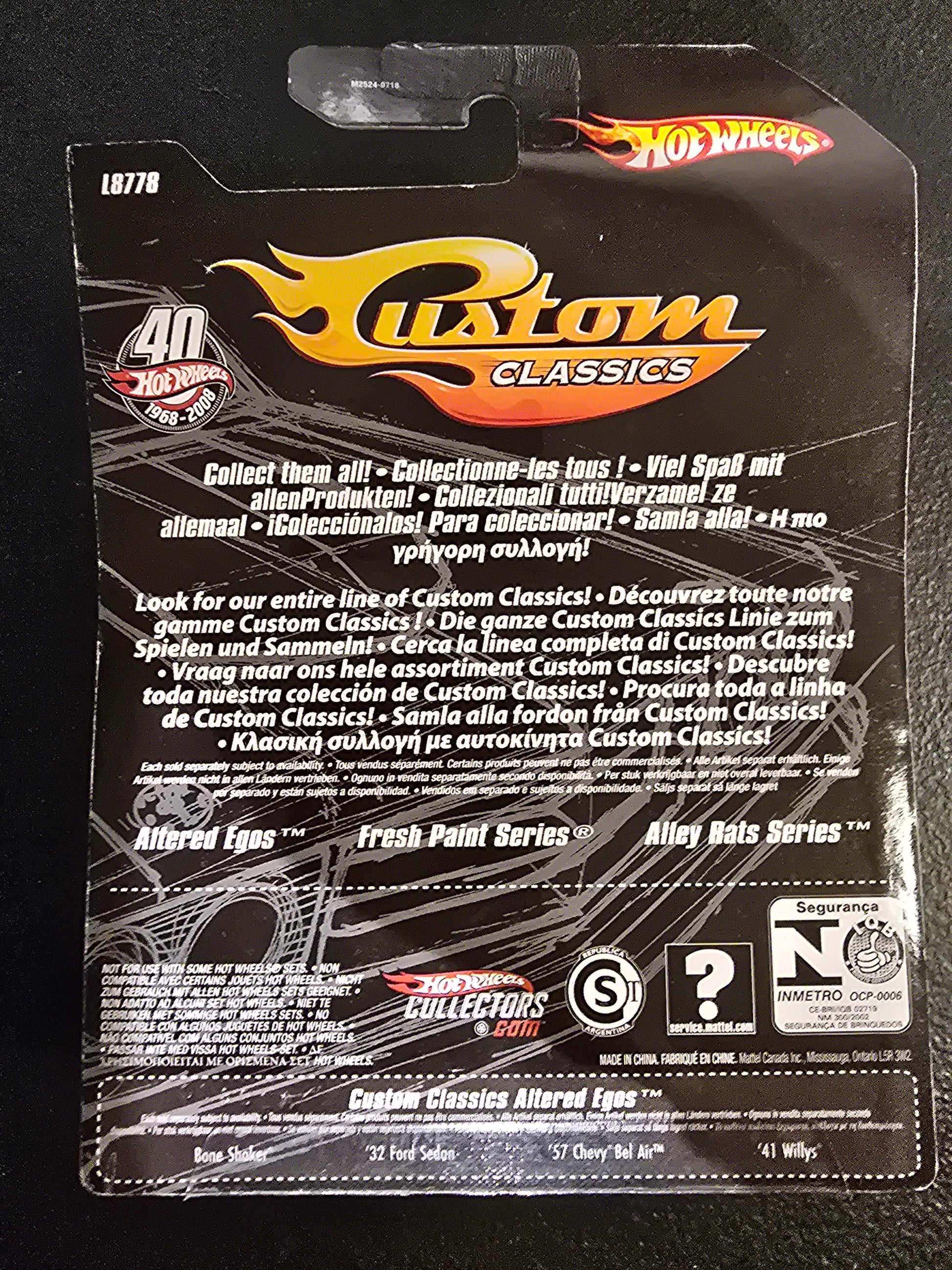 Hot Wheels custom classics 41 Willy's Rust Hook | House of Cars Virginia