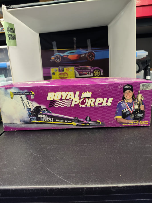 Cristen Powell 1997 Top Fuel Dragster 1:24 - Royal Purple - House of Cars Virginia