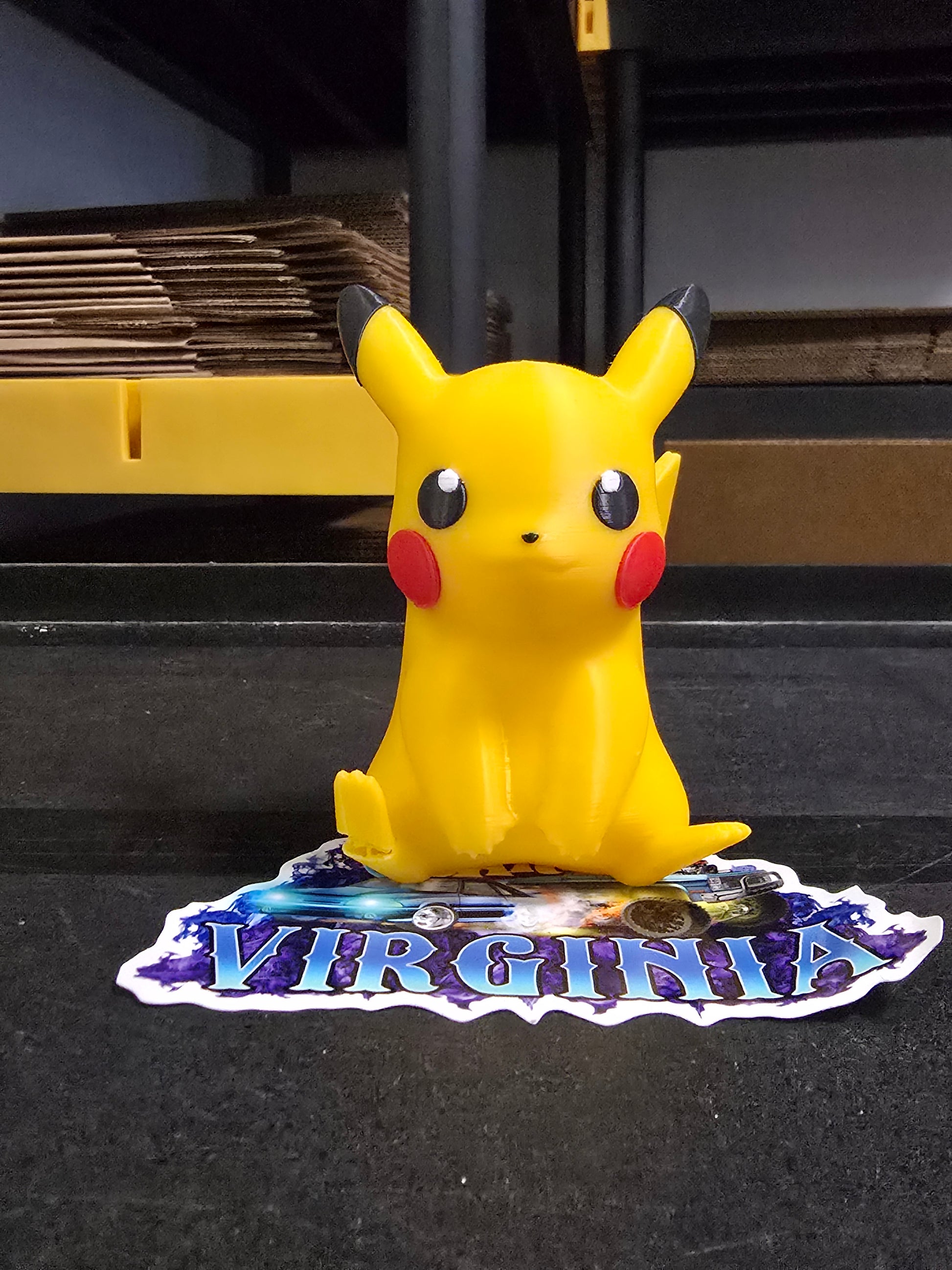 Pokemon Pikachu 3d Print figure.