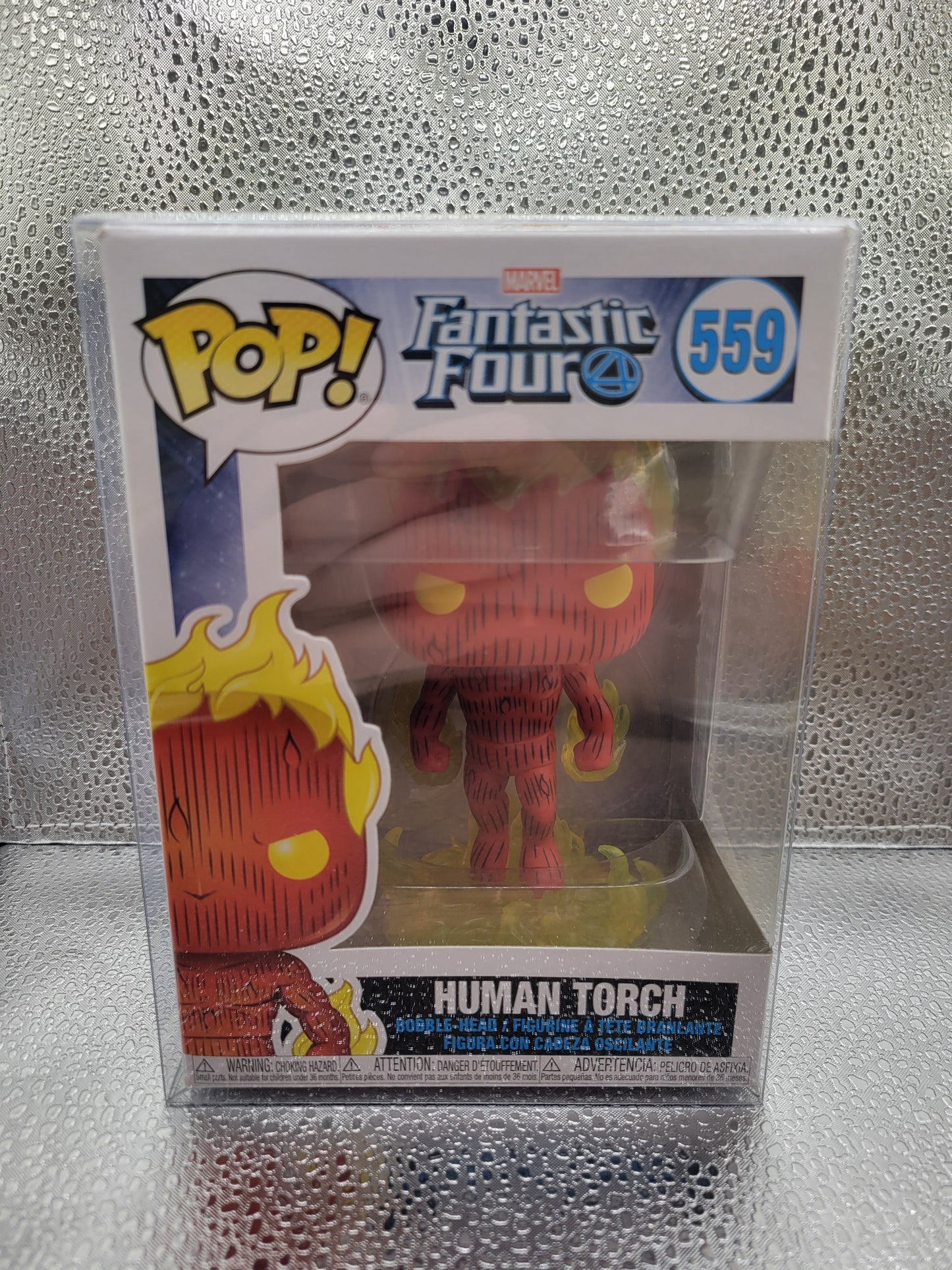 Funko POP! Marvel Fantastic Four Human Torch #559