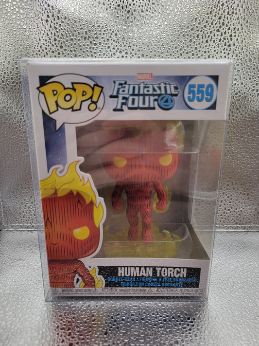 Funko POP! Marvel Fantastic Four Human Torch #559