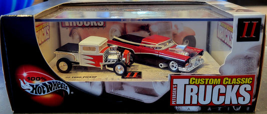100% Hot Wheels Custom Classic Trucks '32 Ford Pickup & '57 Ford Ranchero - House of Cars Virginia