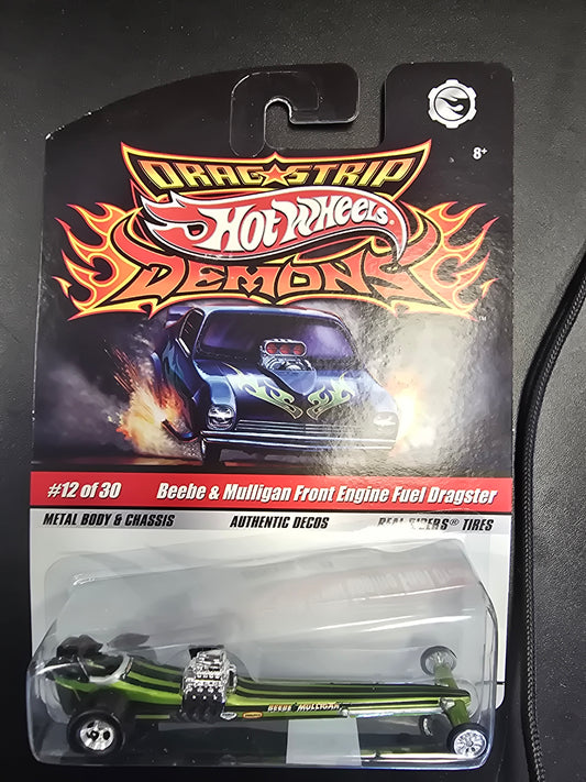 1/64 HOT WHEELS DRAG STRIP DEMONS BEEBE & MULLIGAN FRONT ENGINE FUEL DRAGSTER - House of Cars Virginia