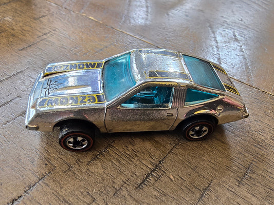 1974 Hot Wheels Redline Chrome Chevy Monza Hong Kong - House of Cars Virginia