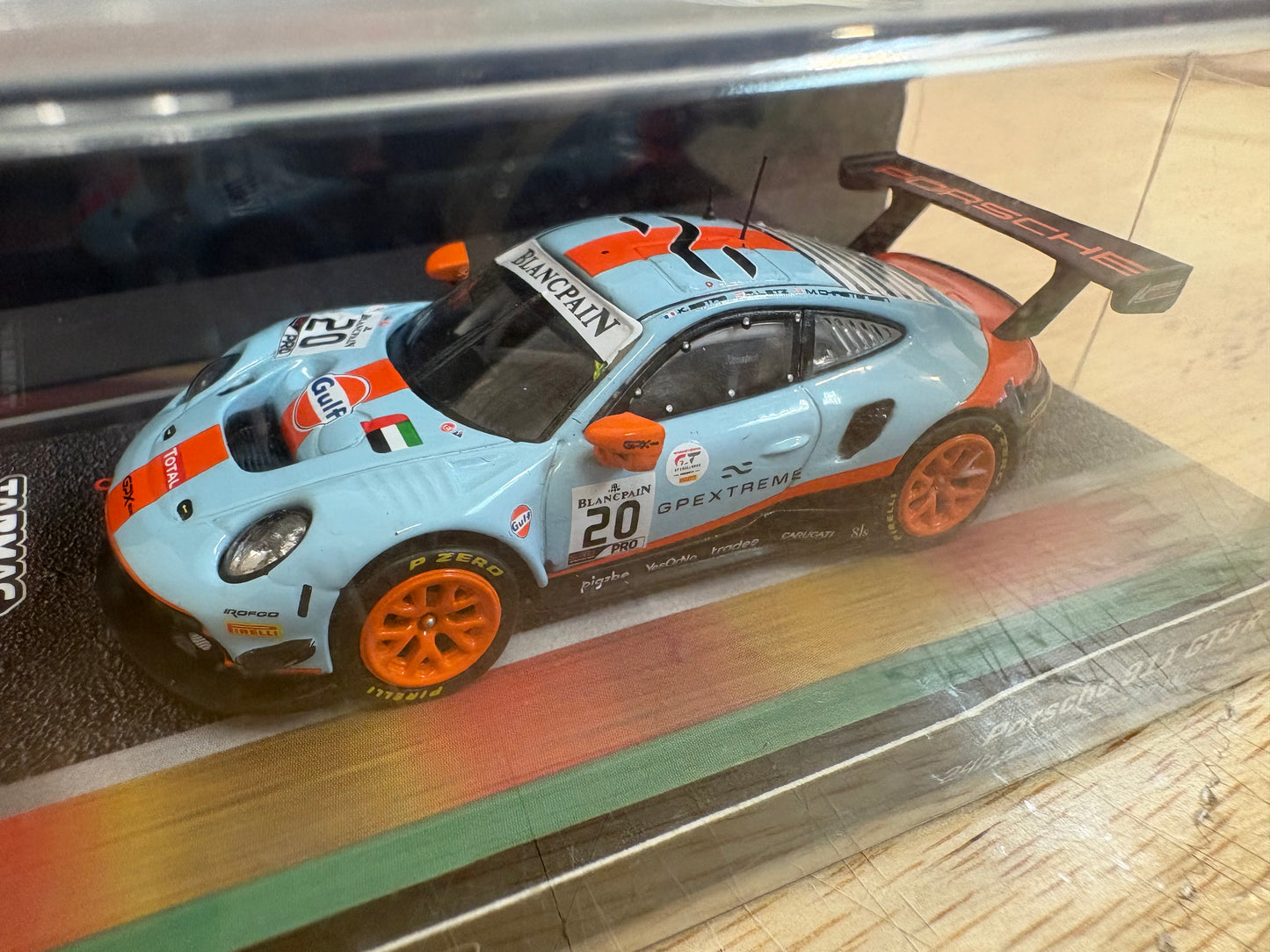 Tarmac Works Hobby64 x IXO Models Porsche 911 GT3 R "24h of SPA 2019 Winner" Rare!
