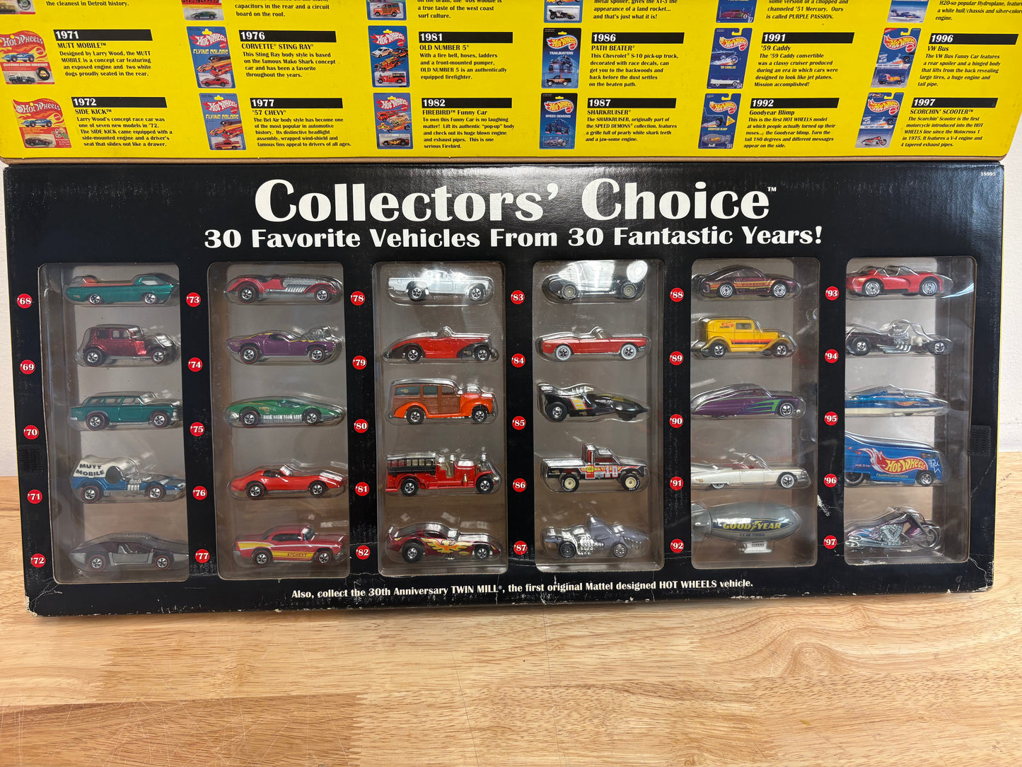 Hot Wheels 30th Anniversary Collector's Choice Box Set