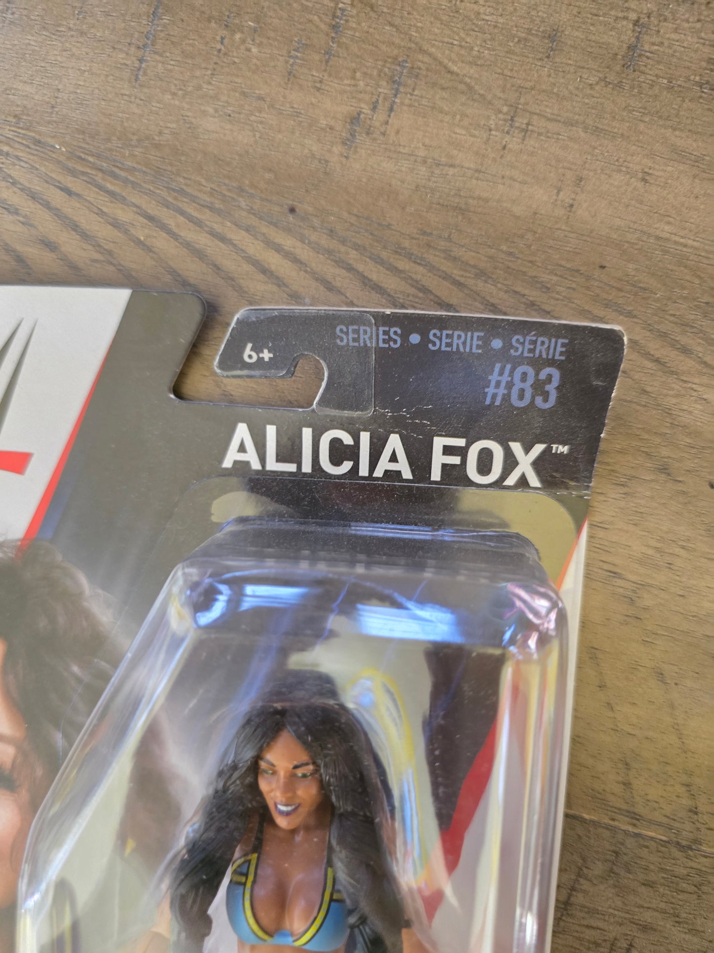 WWE WRESTLING BASIC SERIES #83 SUPERSTAR WRESTLER ALICIA FOX W/MONEY IN THE BANK - House of Cars Virginia