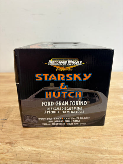 Ertl Collectibles American Muscle "Starsky & Hutch" Ford Gran Torino + Greenlight Hollywood "Starsky & Hutch" 1976 Ford Gran Torino
