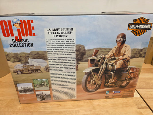 Harley Davidson GI Joe Classic U.S. ARMY COURIER & WLA 45 1998 - House of Cars Virginia