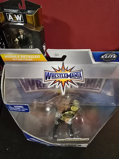 WWE ELITE COLLECTION WRESTLEMANIA 33 SHAWN MICHAELS FIGURE with WWE CHAMPIONSHIP - House of Cars Virginia