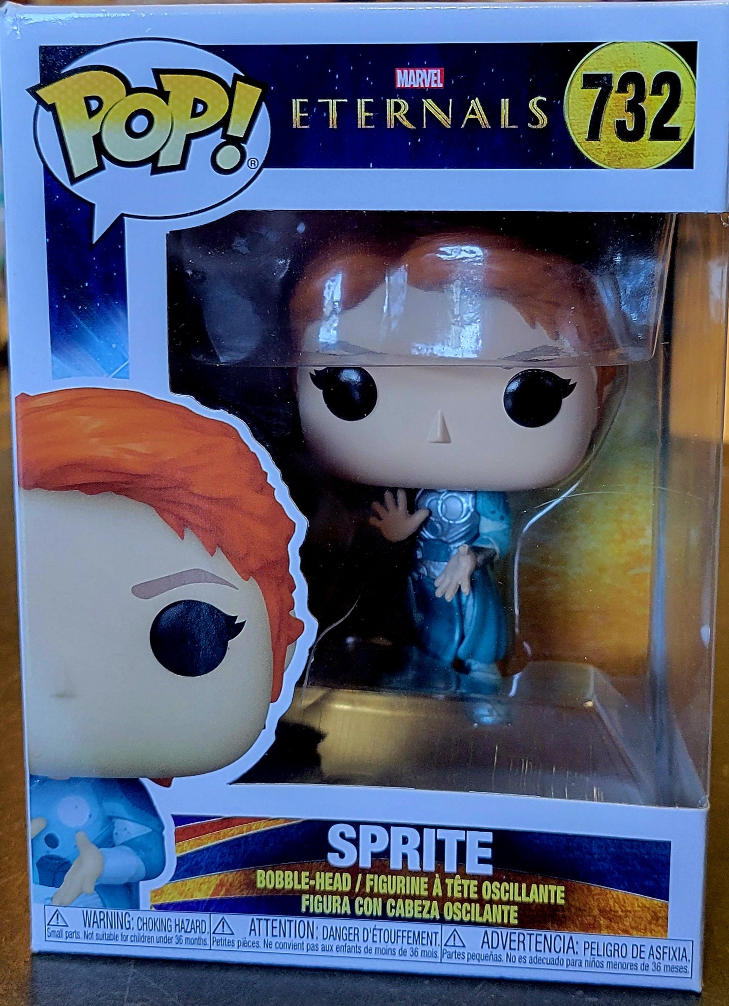 Funko Pop Marvel Eternals, Sprite #732 - House of Cars Virginia