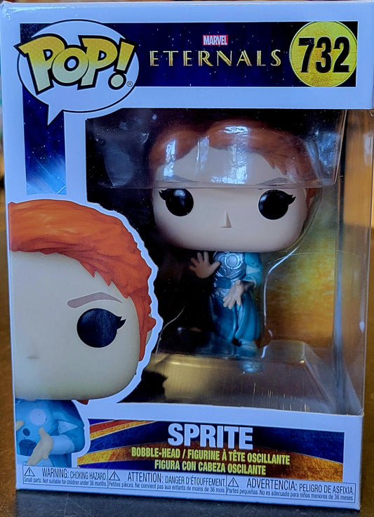 Funko Pop Marvel Eternals, Sprite #732 - House of Cars Virginia