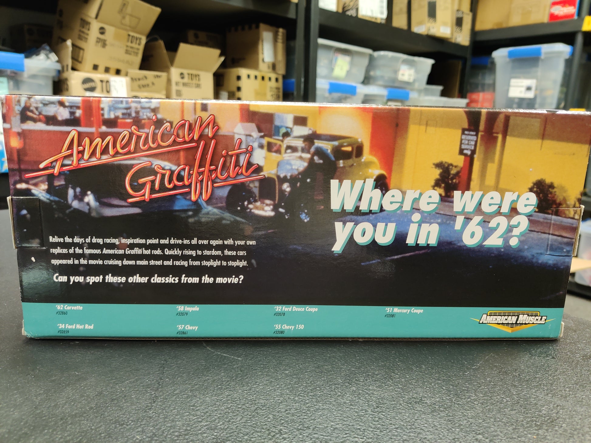 1.18 American Graffiti 1962 Chevy Corvette 