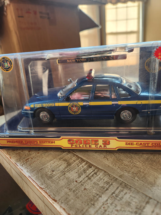 Code 3 New York State Police  Limited Edition GRC with Patch - House of Cars Virginia