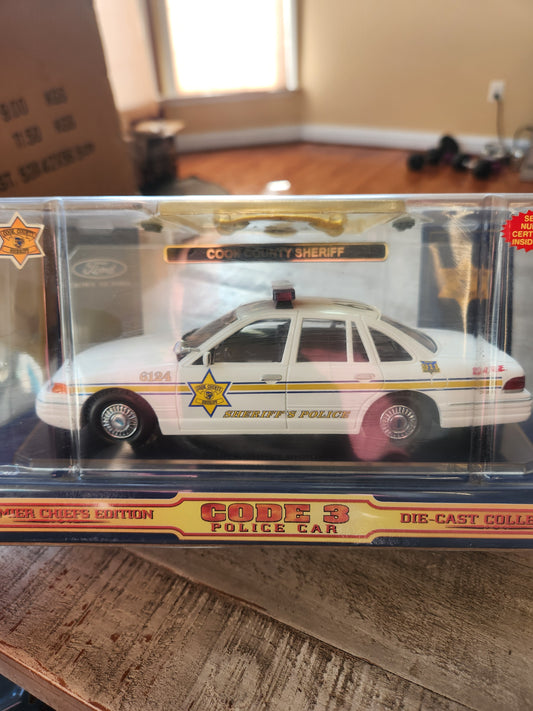 Code 3 Cook County Police  Limited Edition GRC with Patch - House of Cars Virginia