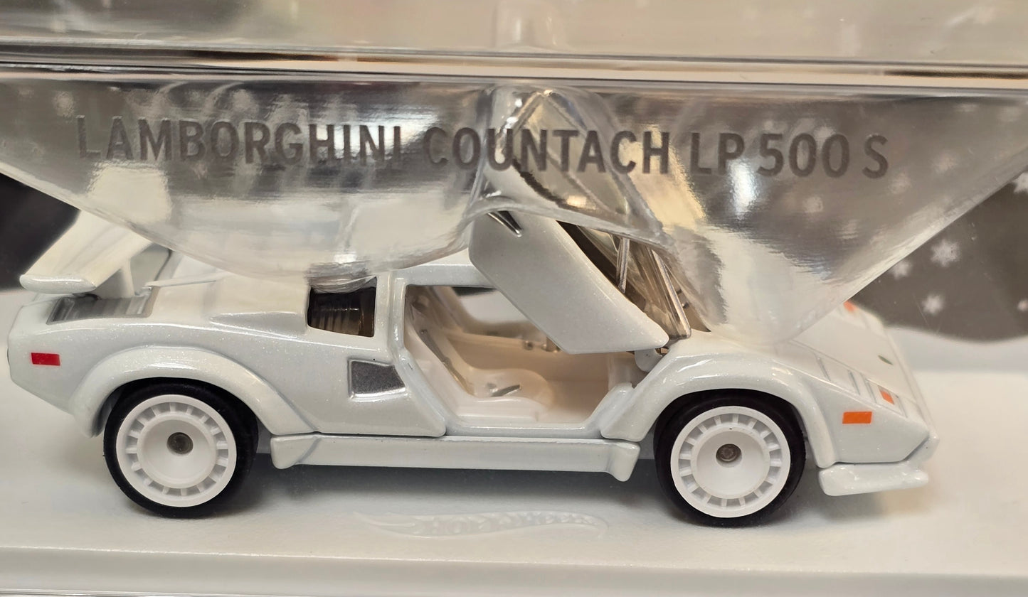 2025 Hot Wheels RLC 1982 Lamborghini Countach LP 500 S Holiday Car