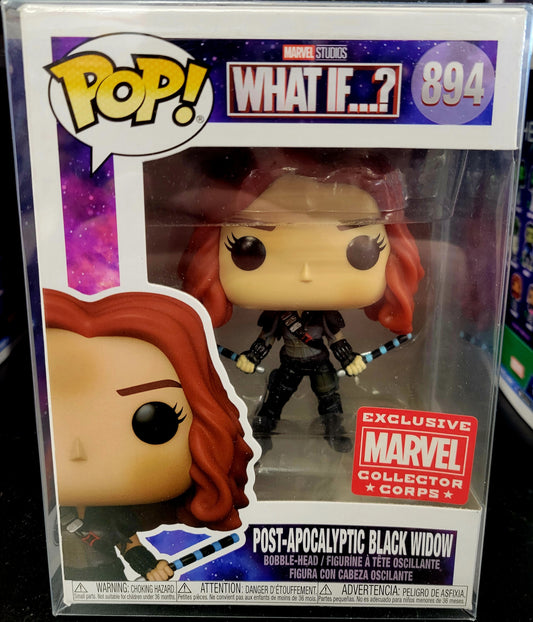 Funko Pop Marvel What If...? Post-Apocalyptic Black Widow #894
