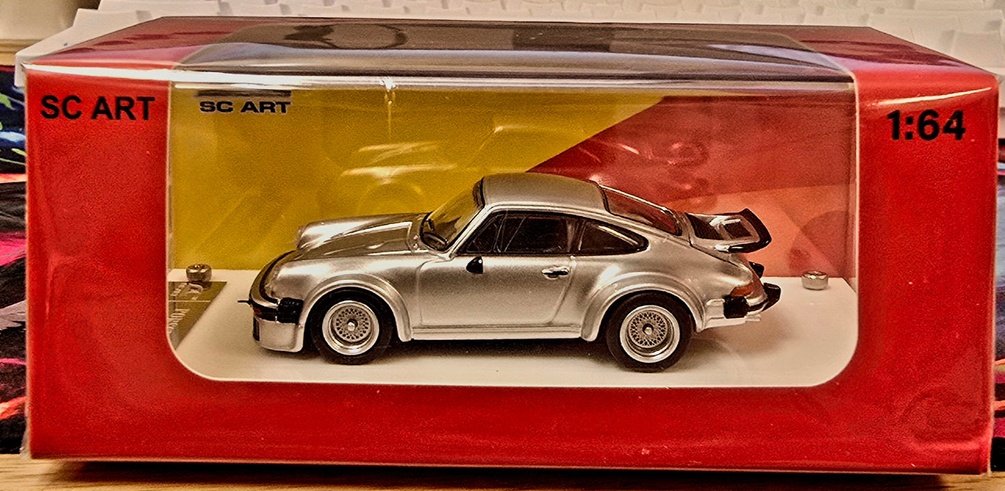 SC Art  1:64 Porsche 934 International Diecast (silver)