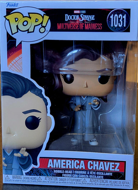 Funko Pop Marvel, Doctor Strange In The Multiverse Of Madness America Chavez #1031 - House of Cars Virginia