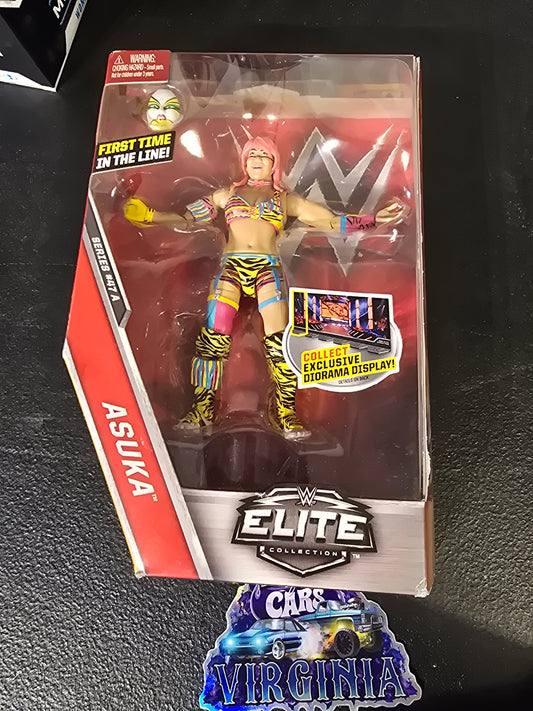 Mattel WWE Elite Collection Series #47A NXT Asuka Action Figure, 2016. NEW! - House of Cars Virginia