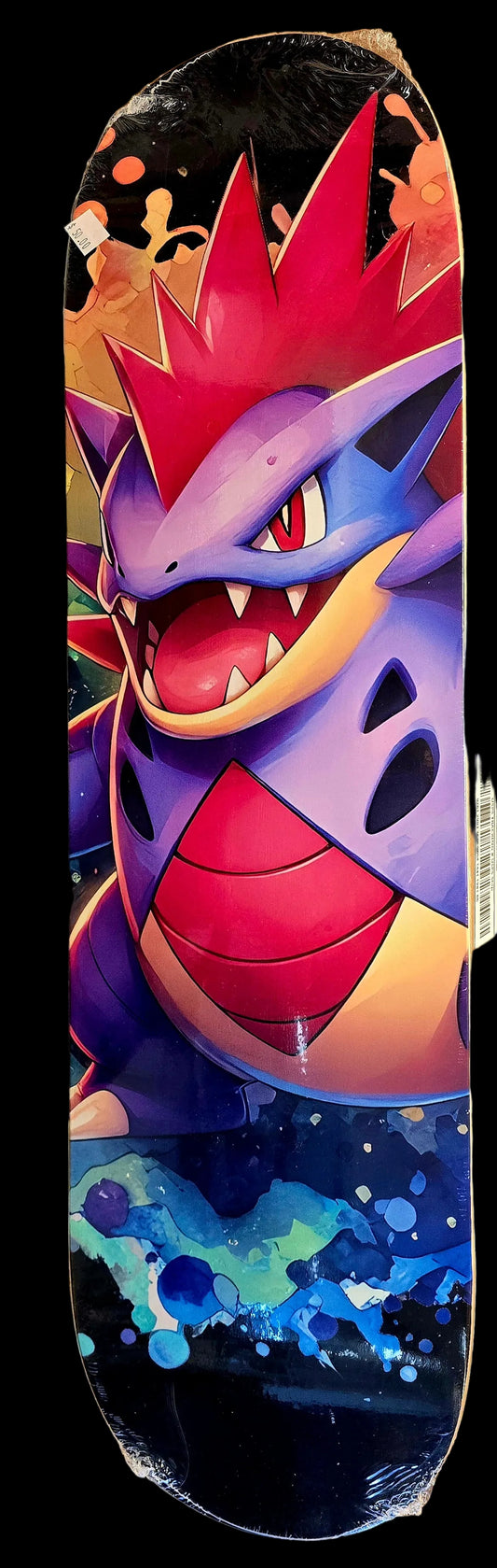 Enzo's Shed Art Skatedeck- Tyranitar