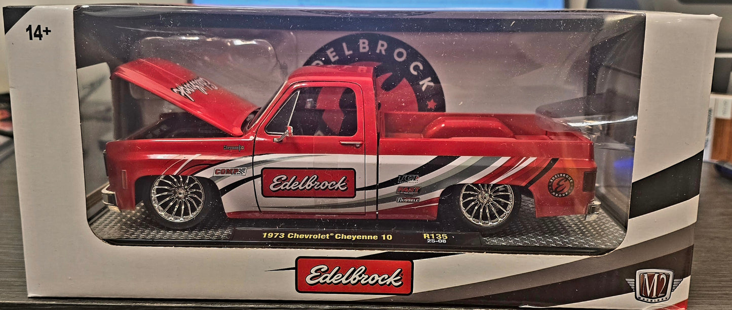 M2 1/24 Chevy 1972 Cheyenne 10 Edelbrock