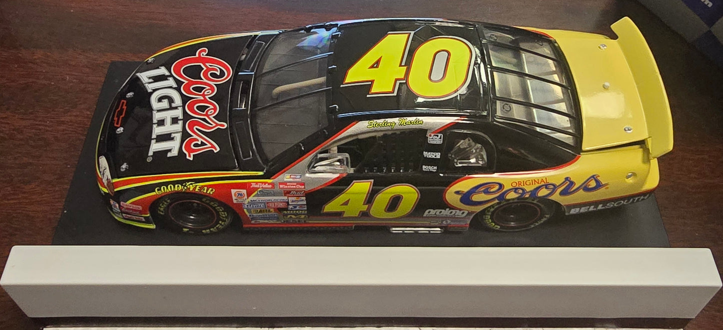 Action 1999 Sterling Marlin #40 Coors Chevrolet Monte Carlo 1:24 - House of Cars Virginia