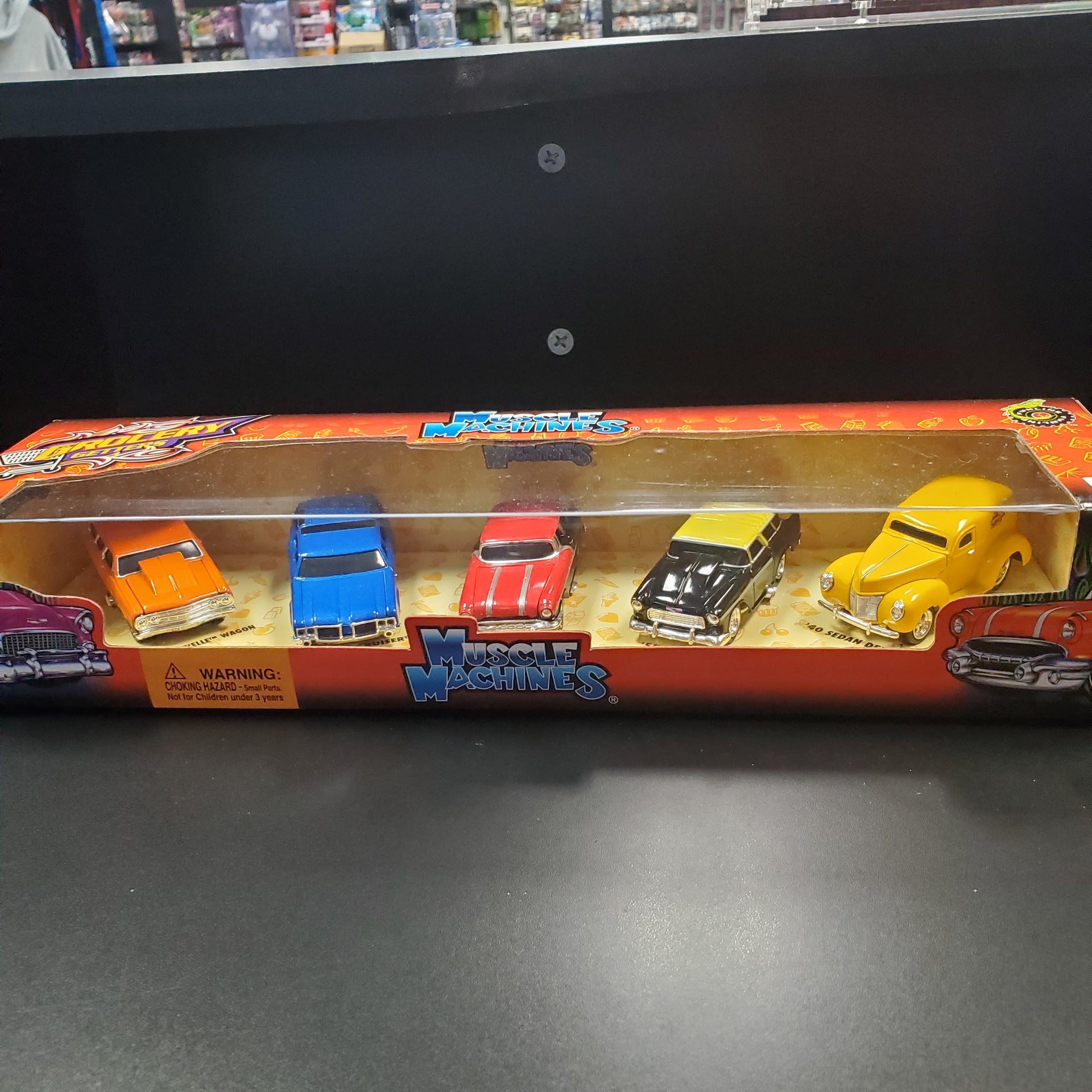 Muscle Machines 5 Pack 1:64 Grocery Getters 008 - House of Cars Virginia