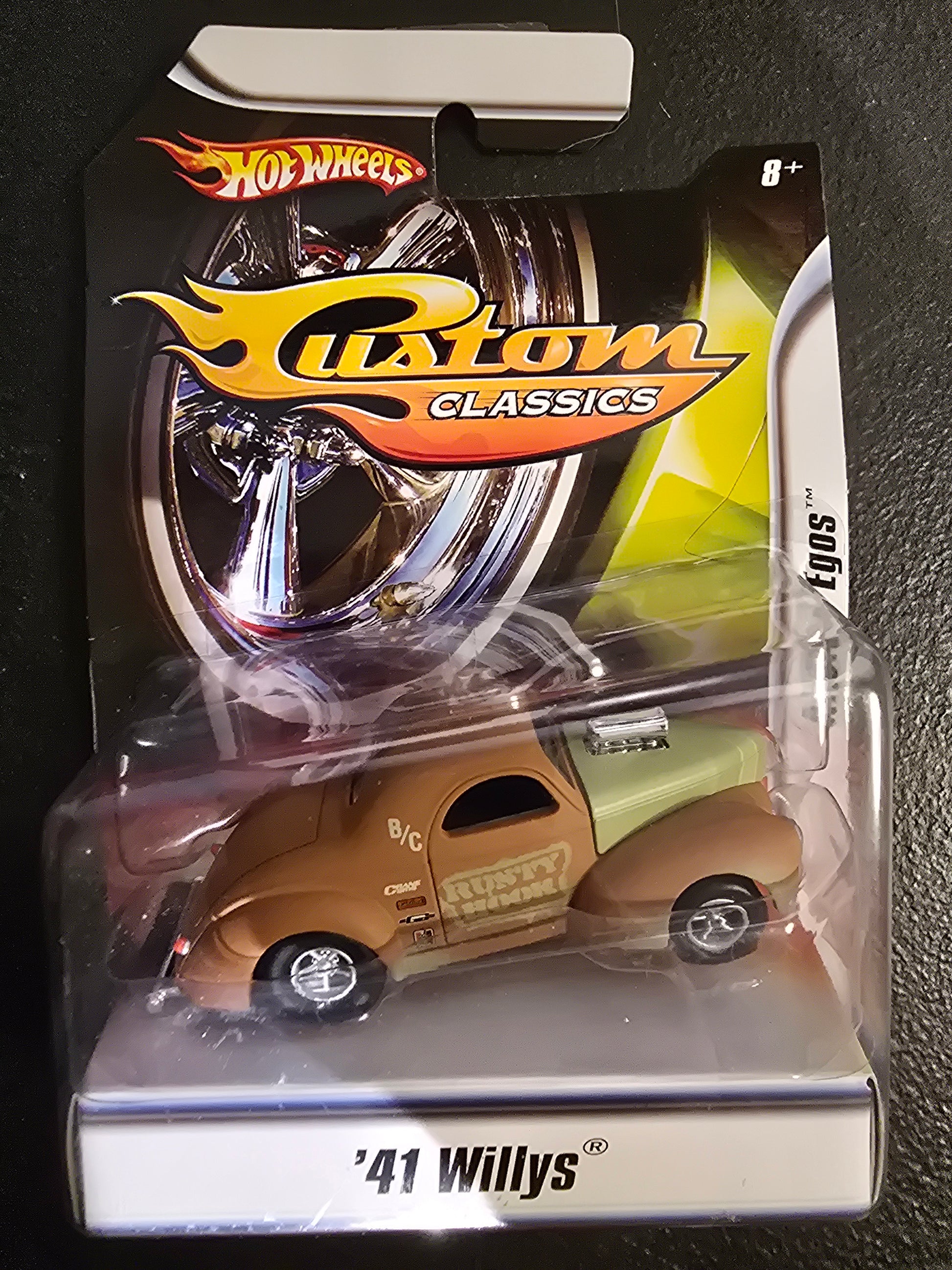 Hot Wheels custom classics 41 Willy's Rust Hook | House of Cars Virginia