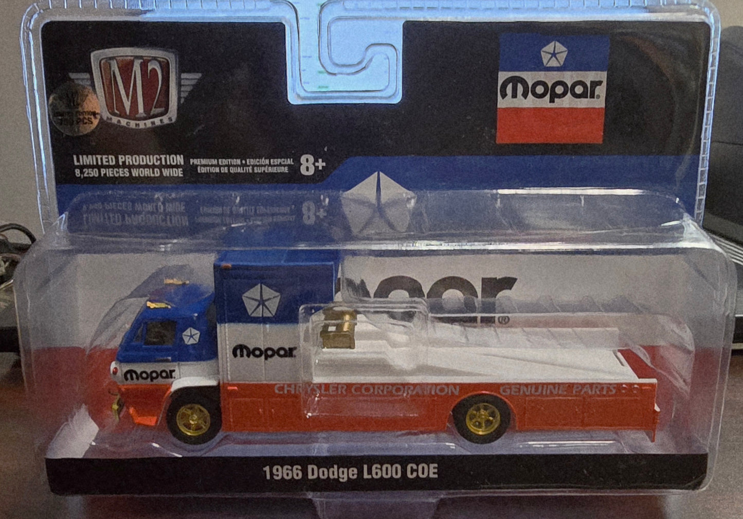 M2 Machines 1966 Dodge L600 COE CHASE (Mopar livery) - House of Cars Virginia
