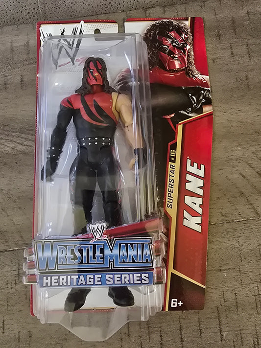 WWE Kane Elite 31 WrestleMania 2000 Heritage Series Mattel 7" Figure 2011 WWF - House of Cars Virginia