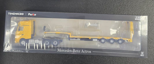TimeMicro 1/64Scania FlatbedTransport Vehicle International Diecast Yellow - House of Cars Virginia