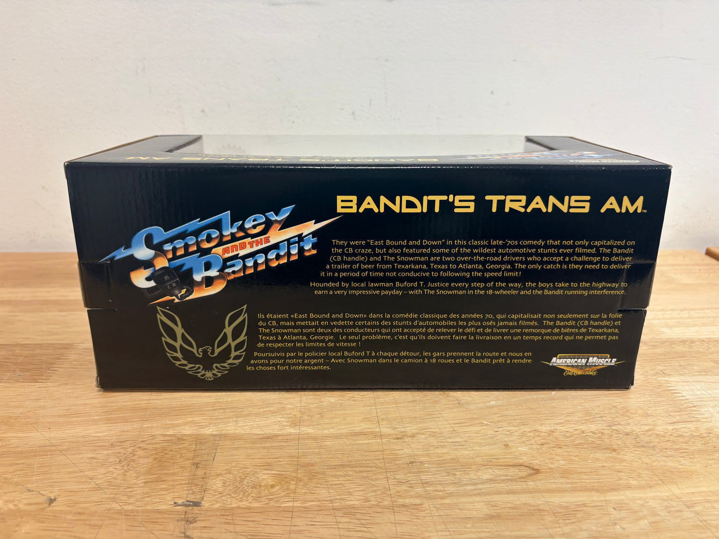 Ertl Collectibles American Muscle 1:18 "Smokey and the Bandit" Bandit's Trans Am